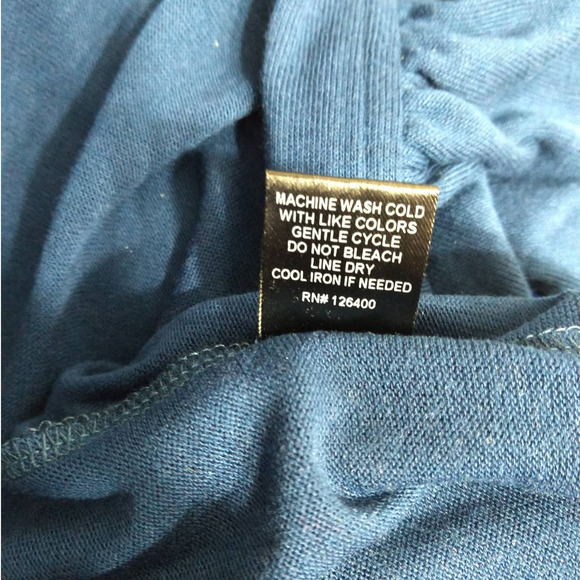 Antthony Ruffle Blue Cardigan - Picture 11 of 11